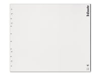 Esselte Standard - Flipdiagramblock - 850 X 720 Mm - 25 Ark - Vitt - 12 Hål