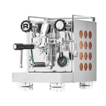 Rocket Espresso Milano - Appartamento - Koppardetaljer i sidopanelerna - Espressomaskin