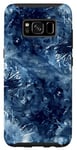 Galaxy S8 Tie dye Pattern Blue Case
