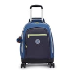 Kipling New Zea, Large Wheeled Backpack (With Laptop Protection), 21 x 35 x 50 cm, Fantasy Blue Bl (Blue)