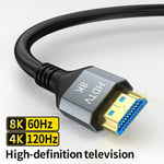 8K HDMI 2.1 Cable 4K@120Hz 8K@60Hz 48Gbps EARC ARC HDCP Ultra High Speed