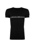 Emporio Armani Men's Emporio Armani the New Icon Men's Crew Neck T-shirt T Shirt, Black, M UK
