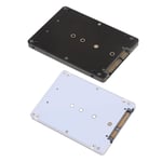 2 Pièces M.2 NGFF (SATA) SSD Drive To 2.5 `` SATA Adapter Card & Case Converter