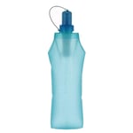 XZYC 500mL Bott BPA-free Folding Water Bott Soft Flask with Filter Ideal for Running Hiking Cycling and