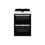 Zanussi 60cm Double Oven Induction Electric Cooker - White