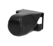 Camera Case for Canon EOS M6 Faux Leather Bag Black CC1127a