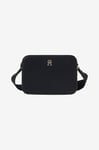 Tommy Hilfiger - Axelremväska TH Logotape Camera - Svart