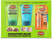 O'Keeffe's Skincare Multi Pack - Working Hands 85g, Healthy Feet 85g and Lip... 