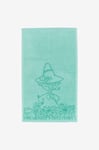 Moomin Arabia - Mumin handduk 30x50 Snusmumr. mint GOTS - Koppar