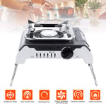 Outdoor Countertop Stainless Steel Gas Camping Stove, Cooking Stove, for Camping Mountaineering Picnic