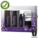 Mizon Collage Miniature Kit Set Repair Line Toner Emulsion Serum Cream 4 pieces