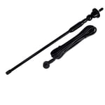 LTC Antenn Fm/Am 40,6cm Svart