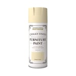 Rust-Oleum 400ml Chalky Finish Furniture Spray Paint - Clotted Cream