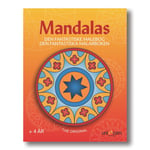 Mandalas Malebog - Den Fantastiske Malebog - 32 sider - Fra 4 år.