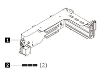 Lenovo Thinksystem 2U X16/X8/X8 Pcie G4 Riser 1/2 Kit - Kort För Stigare