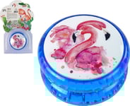 Leantoys Jojo Arkadspel Snabb Flamingo Yoyo Blå
