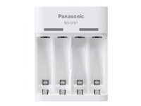 Panasonic eneloop Basic BQ-CC61 - 10t batteriladdare - (för 2/4xAA/AAA) 4 x AA typ - NiMH - 2100 mAh