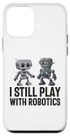 Coque pour iPhone 12 mini Robot ingénieur amusant pour homme, garçon, femme, entraîneur robotique