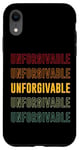 iPhone XR Unforgivable Pride, Unforgivable Case