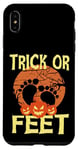 Coque pour iPhone XS Max Trick or Feet Costume de podologue amusant pour Halloween