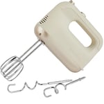 Salter EK5512SBO Bakes Hand Mixer – Electric Whisk, 5 Speed Settings, Eject Button, Baking Kitchen Food Mixer, Stainless Steel Attachments - 2 Mixing Beaters, 2 Dough Hooks And Balloon Whisk, 250W