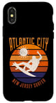 iPhone X/XS New Jersey Surfer Atlantic City NJ Sunset Surfing Beaches Case