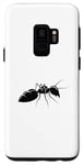 Coque pour Galaxy S9 Silhouette Big Ant Bug
