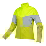Endura Luminite II Cykeljacka Gul Reflex Womens - Storlek X-Large