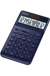 Casio JW-200SC - Calculatrice de bureau - 12 chiffres - panneau solaire, pile - bleu