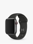 Genuine Apple watch strap 4 5 6 7 8 SE Black Sports Band small + large 42 44mm 