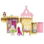 Princesse Disney  - Coffret Histoire Chateau De Belle - Mini Univers - 3 Ans Et +