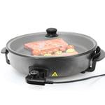 42CM Multi-Function Electric Slow Cooker Cheeze Hot Pot Non-Stick Frying Pan