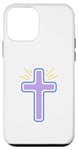 iPhone 12 mini Purple Cross Case