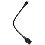 Hama Câble d´adaptation USB 2.0 OTG, micro mâle - femelle A, noir, 0,15 m