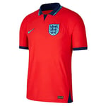 England DN0622 Season 2022/23 Official Away T-Shirt Men's Challenge RED/Blue Void/Blue Fury XXL