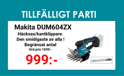 MAKITA Makita DUM604ZX Häcksax/kantklippare 18V