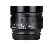 7artisans 0.95/50mm Black For Fuji X Fx Aps-C Lens (1717257930)