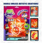 Doodle Jamz JellyBoards, Sensory Drawing Pad Filled with Gel  Red & Yellow Gel