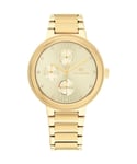 Tommy Hilfiger Joy WoMens Gold Watch 1782536 Stainless Steel (archived) - One Size