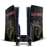 IRON MAIDEN GRAPHIC ART VINYL SKIN DECAL FOR SONY PS5 SLIM DISC EDITION BUNDLE