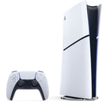 PlayStation 5-konsol - Digital Edition (Slim Model) vit svart