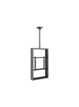 Multibrackets M Pro Series - mounting kit - low profile - for 2 digital signage LCD panels - medium - black 80 kg 50" From 200 x 200 mm