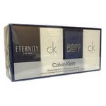 Calvin Klein Miniset 3x 10ml CK One + Eternity & 1x 5ml Defy for Men