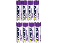 Varta Batterisats Micro, Aa 8 St