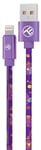 Graffiti USB to Lightning Cable 3A 1m Purple