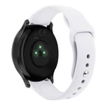 Garmin Vivoactive 3 / Vivomove HR Klockarmband i Silikon - Vit