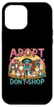 Coque pour iPhone 14 Plus Adopt Don't Shop Pet Adoption Animal Rescue