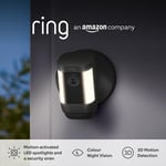 Ring Spotlight Cam Pro Wired by Amazon | Outdoor Security Camera 1080p HDR