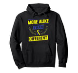 Down Syndrome Design for Adults Down Syndrome Awareness Pullover Hoodie