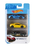 Basic Car 3 Pack 2022 Mix 11 - 21A Toys Toy Cars & Vehicles Toy Cars Multi/patterned Hot Wheels